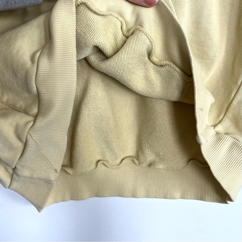 Zara Pale Yellow Men’s Hoodie - Picture 6 of 7